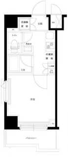 ルーブル仲六郷弐番館【7階】の間取り