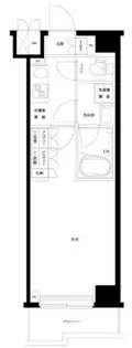 ルーブル川崎上平間弐番館【6階】の間取り