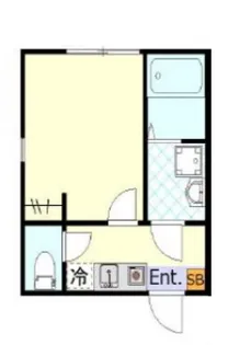 フェリス生麦【3階】の間取り