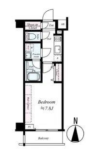 ブライズ大森東クアトロ【3階】の間取り