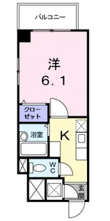パルテノン【3階】の間取り