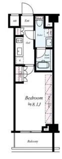 ブライズ蒲田EAST【1階】の間取り