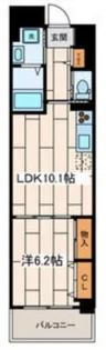 iランド川崎【6階】の間取り