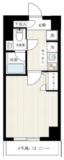 MAXIV北糀谷【4階】の間取り