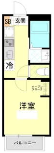 ラテ横浜【3階】の間取り