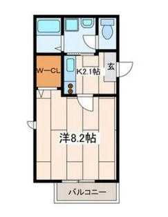 Casa de Primavera【2階】の間取り