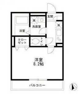 フォレストメゾン子安A【F303号室】の間取り