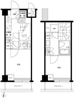 ルーブル多摩川七番館【5階】の間取り