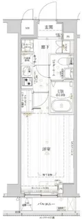 CREST TAPP羽田【404号室】の間取り