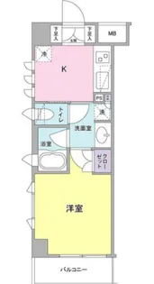 リバーレ蒲田仲六郷【1階】の間取り