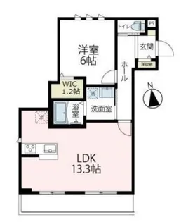 ベラルーチェ【2階】の間取り
