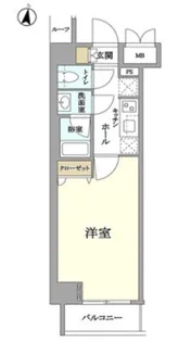 コンシェリア大森with【3階】の間取り