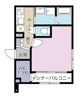 HiroレジデンスM【F102号室】の間取り