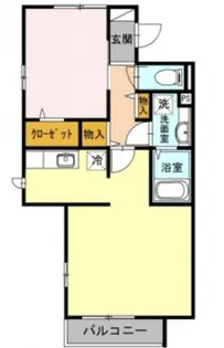 ヴィラージュ【3階】の間取り