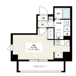 ヴェルト川崎イースト【9階】の間取り