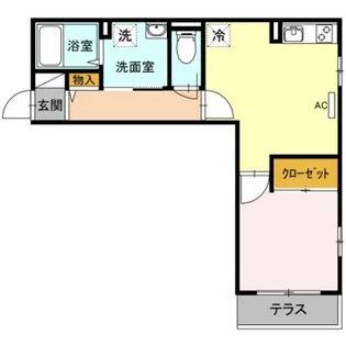 D-room殿町【3階】の間取り