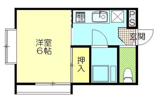 ロンモンテ八橋【2号室】の外観