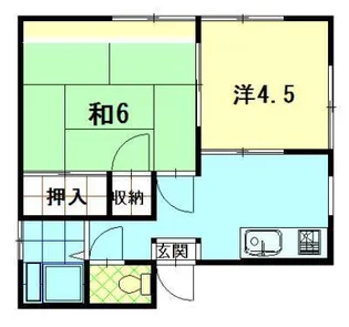 ドミール宇佐美【101号室】の外観