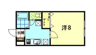 アーバンハイツ扇町B【203号室】の外観