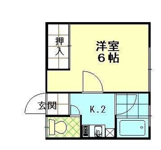 コーポ松美東【B5号室】の外観