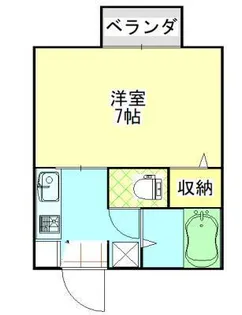 フレグランス南通【206号室】の外観