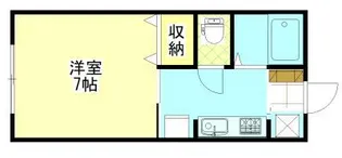 コーポロイヤル【201号室】の外観