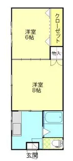 レジデンスハマナスⅠ【D号室】の外観