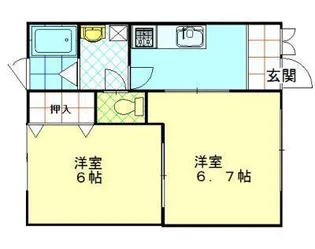 グリーンハイツ天王Dの画像