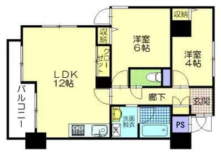トーカンマンション中通【501号室】の外観