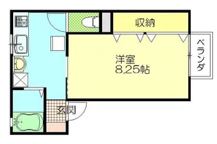 リベルテ保戸野B棟【105号室】の外観