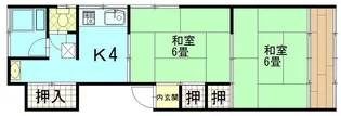 根本アパートの画像