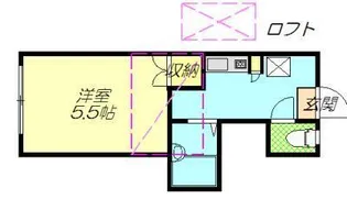 ライフキャップ泉【206号室】の外観