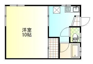城下町ハイツ【201号室】の外観