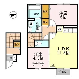 ウェストパレス2【2階】の外観