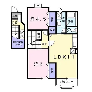 ism Ⅰ【2階】の外観