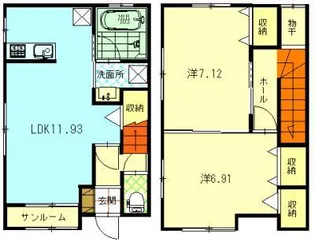 クレスト天王【A-1号室】の外観