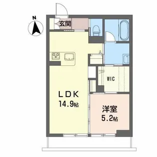 セレナヴィラ中通【1階】の外観
