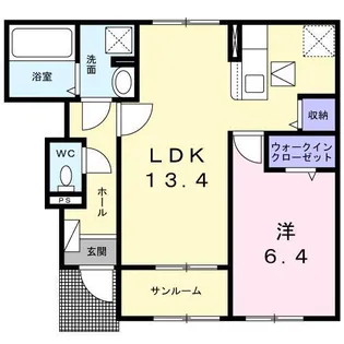 セラヴィ【1階】の外観