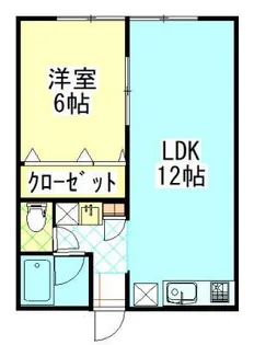We,川崎【102号室】の外観