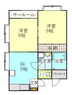 グランデール拾参番館【201号室】の外観