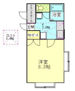 メイプル五番館【104号室】の外観