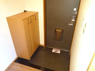 ヒルズ・Q【206号室】の玄関