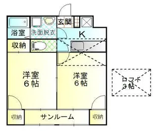 Feel横手【2階】の外観