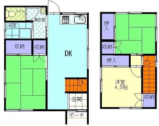秋田県横手市八幡字石町【一戸建】の外観