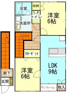 ゴールデンバレー【202号室】の外観
