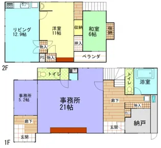 秋田県横手市神明町【一戸建】の外観