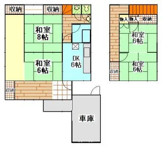 秋田県横手市八幡字石町【一戸建】の外観