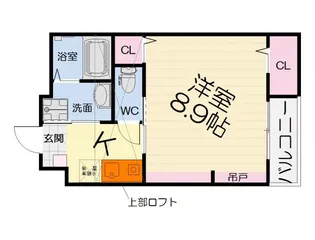 大阪府堺市中区深井沢町【マンション】の間取り