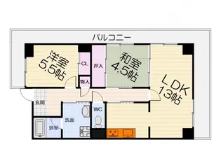 大阪府高石市取石5丁目【マンション】の間取り