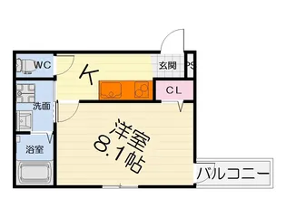 大阪府堺市西区鳳中町9丁【アパート】の間取り